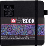 Sakura Sketch Book Black, 140g, 80 sheets 12x12