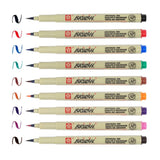 Pigma Brush Pens set - Sakura - 9 pcs