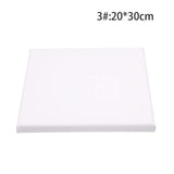 White Blank Square mini Canvas Painting Drawing Board Wooden Frame For Artist Acrylic Oil Paints Blank Canvas Frame Art Supplies