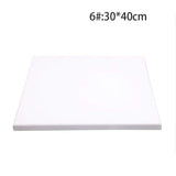White Blank Square mini Canvas Painting Drawing Board Wooden Frame For Artist Acrylic Oil Paints Blank Canvas Frame Art Supplies