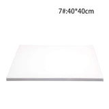 White Blank Square mini Canvas Painting Drawing Board Wooden Frame For Artist Acrylic Oil Paints Blank Canvas Frame Art Supplies