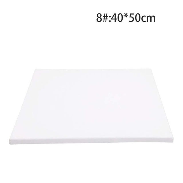 White Blank Square mini Canvas Painting Drawing Board Wooden Frame For Artist Acrylic Oil Paints Blank Canvas Frame Art Supplies