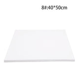 White Blank Square Artist Canvas Wooden Board Frame For Primed Oil Acrylic Paint
