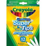 Crayola Super Tips 12 Washable Markers