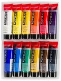 Set of acrylic paints in tubes Amsterdam 12 colors x 20 ml