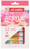 ART CREATION ACRYLIC COLOUR SET 8X12ML