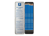 Lumograph graphite pencils - Staedtler - 6 pcs.