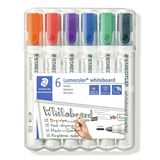 Whiteboard Lumocolor markers - Staedtler - 6 colors