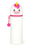 2 in 1 Soft Silicone Pencil Case - Kawaii