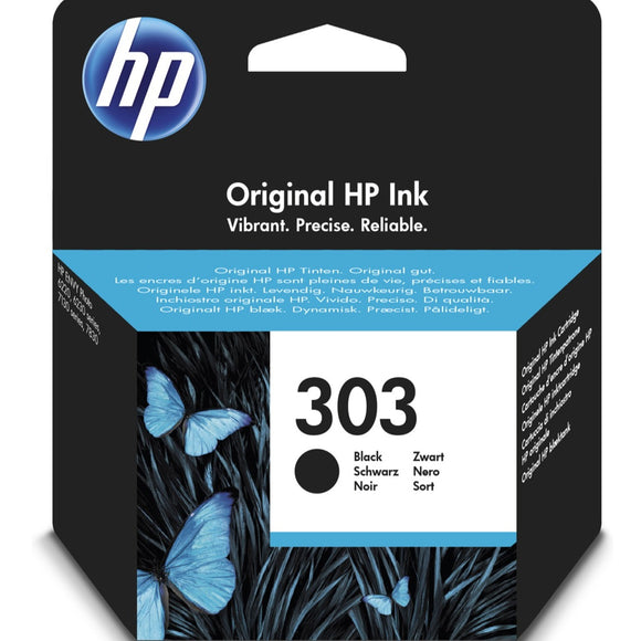 HP 303 Original Ink Cartridge T6N02AE Black