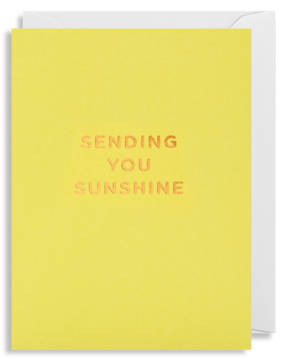 Sending You Sunshine - Mini Card