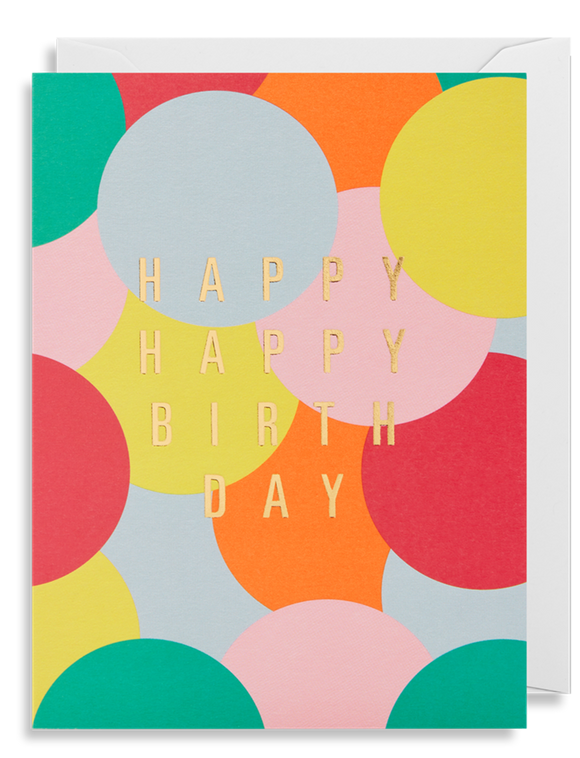 Happy Happy Birthday - Mini Card