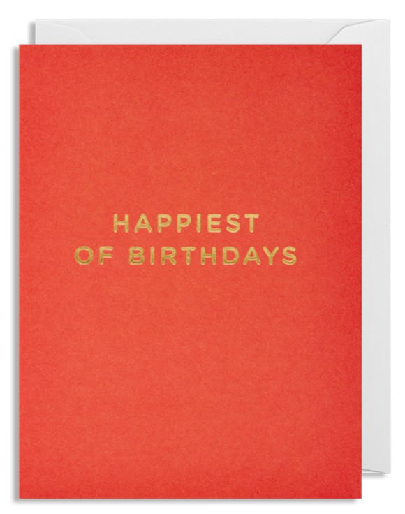 Happiest of Birthdays - Mini Card