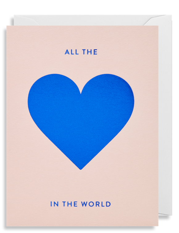 All the Love In The World - Mini Card