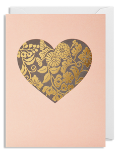 Floral Heart - Mini Card
