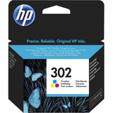 HP 302 Original Ink Cartridge F6U65AE 3 Colours