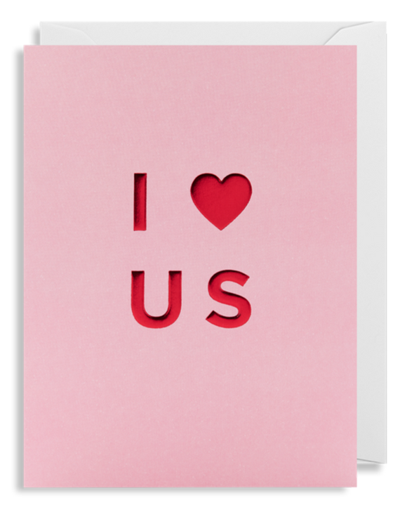 I Heart Us - Mini Card