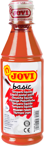 Jovi Basic Liquid Poster Paint Bottle 250ml - Brown
