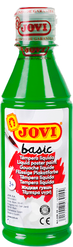 Jovi Basic Liquid Poster Paint Bottle 250ml - Dark Green