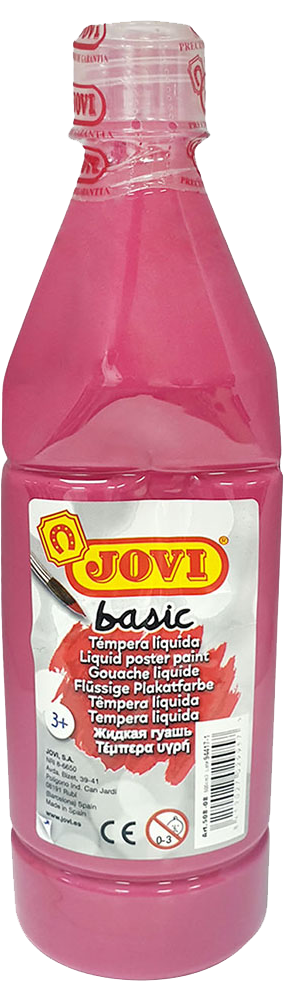 Jovi Basic Liquid Poster Paint Bottle 250ml -  Magenta