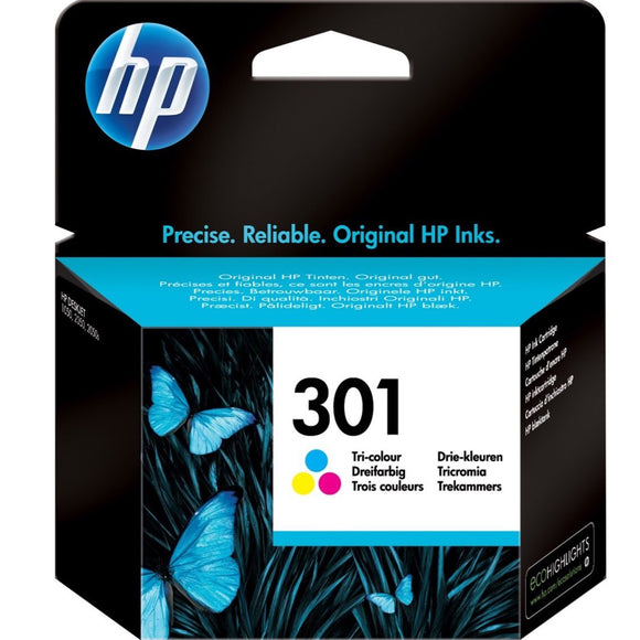 HP 301 Tri-color Original Ink Cartridge