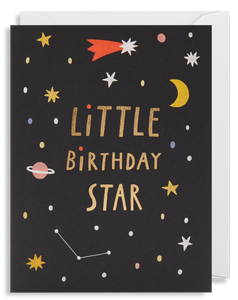 Little Birthday Star - Mini Card