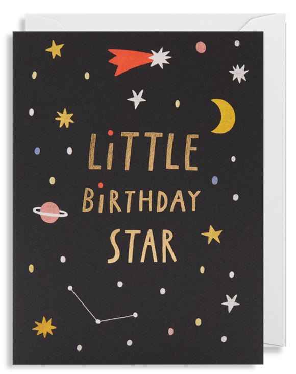 Little Birthday Star - Mini Card