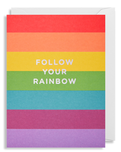 Follow Your Rainbow - Mini Card