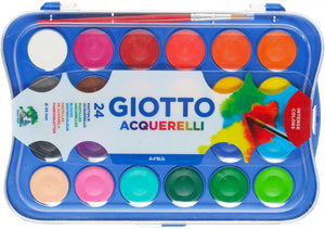 Watercolor paints Giotto - 24 colors