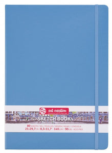 Talens Art Creation Sketch Book Lake Blue, 140g, 80 sheets