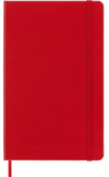 Moleskine 2022 18 month Weekly Notebook Diary Large Soft Covered Planner-Scarlet Red