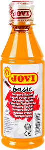Jovi  Basic Liquid Poster Paint Bottle 250ml - Orange