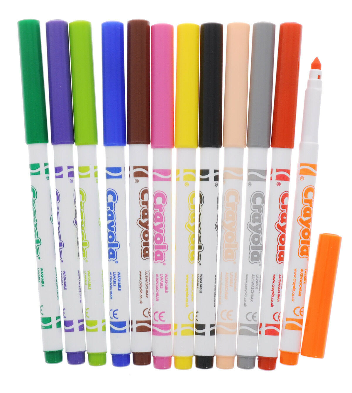 Count Super Tips Washable Markers For - Temu
